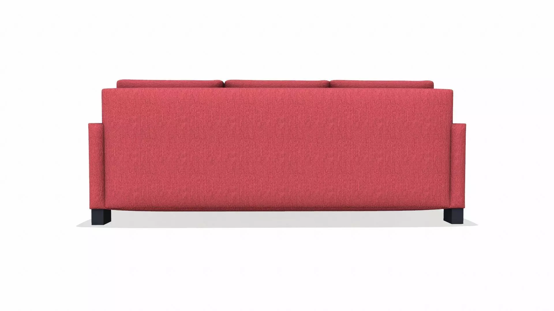 Canape Sofa Fabric Low-poly 3D model_5