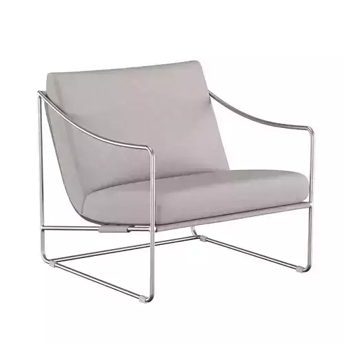 Allegra Outdoor Sofa Chair 3D model