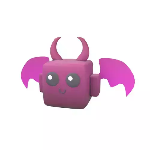Devil Type Game Asset Pet Character v1 002