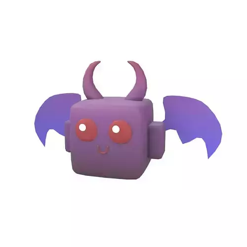 Devil Type Game Asset Pet Character v1 003