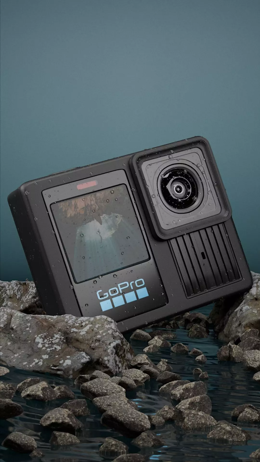 Go Pro Hero 13 HighPoly 3D Model with Scene 3D model
