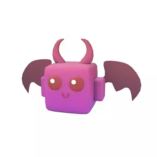 Devil Type Game Asset Pet Character v1 004