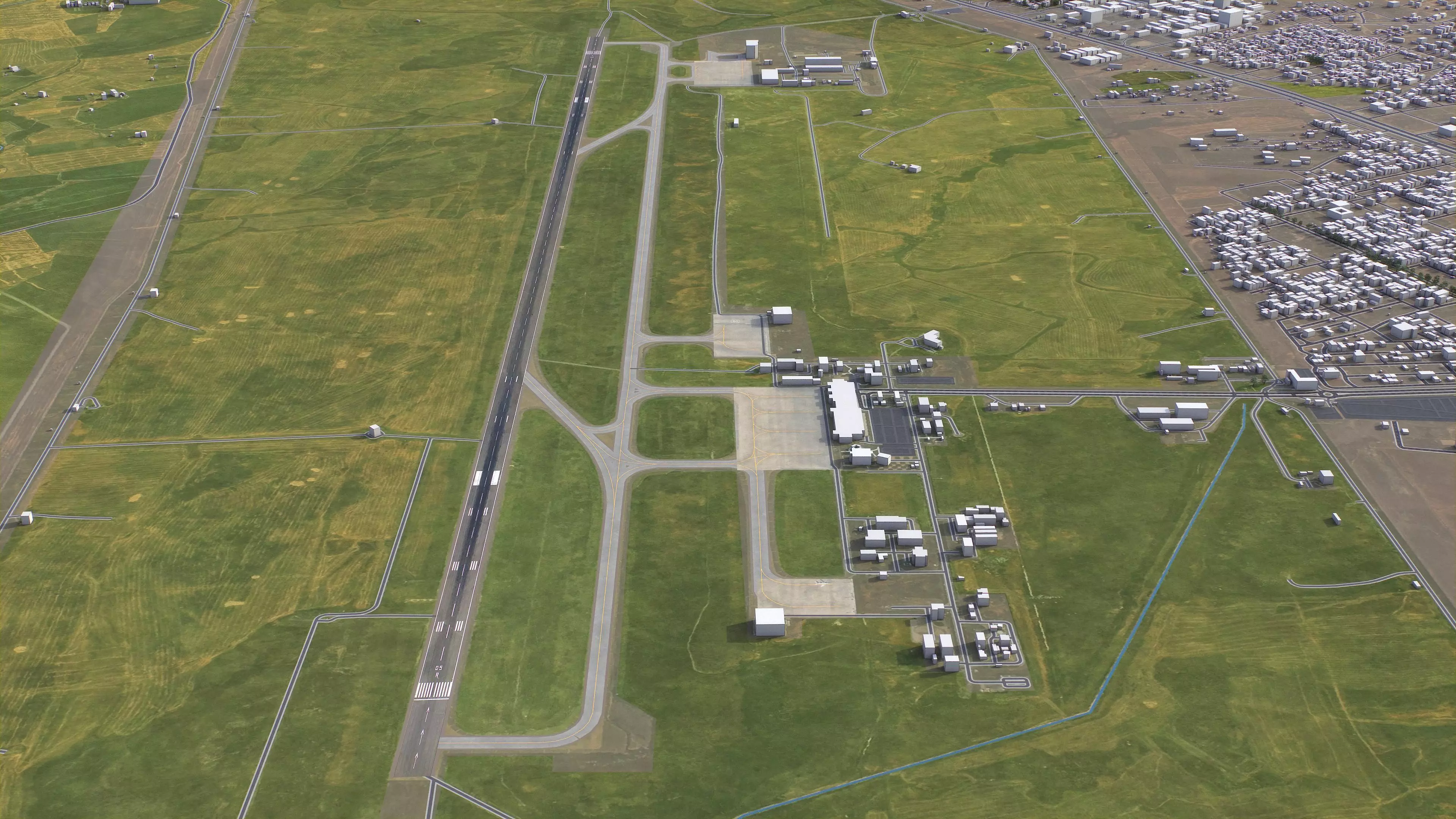 Sulaymaniyah - 3D Airport Model Low-poly 3D model_3