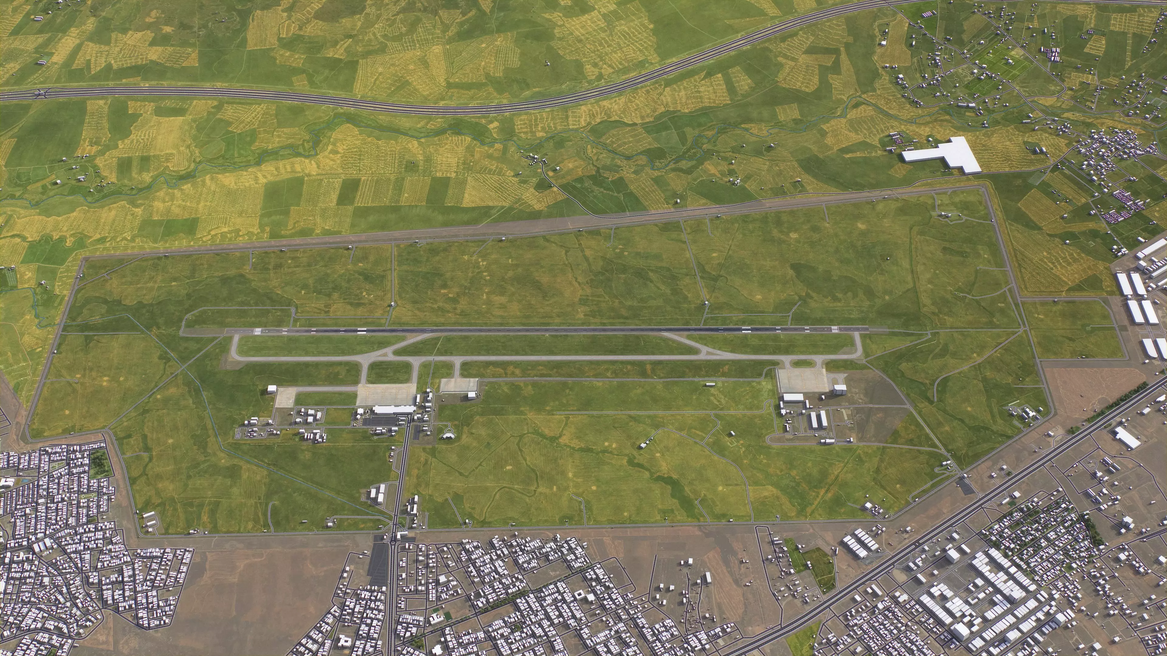 Sulaymaniyah - 3D Airport Model Low-poly 3D model_5