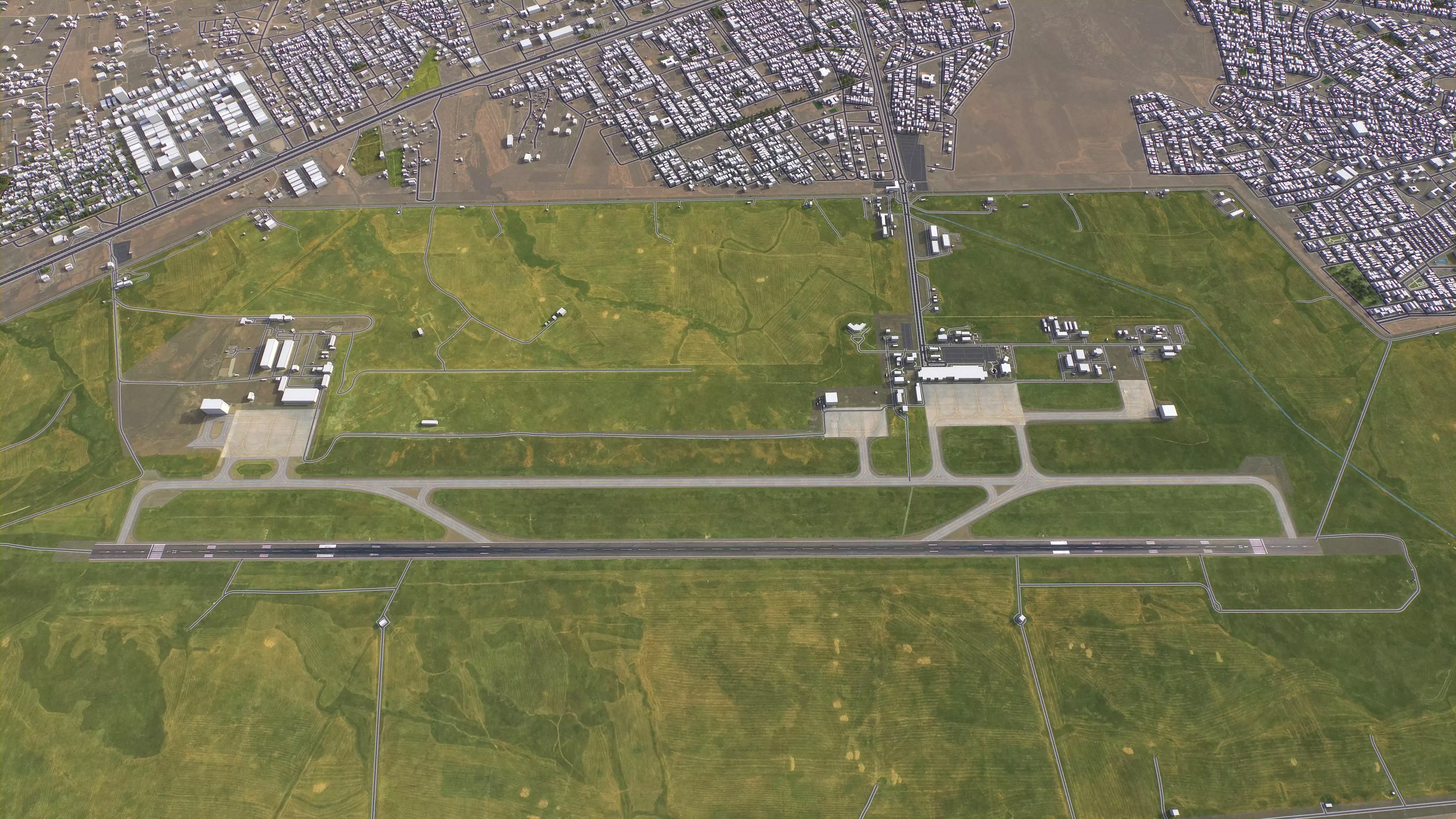 Sulaymaniyah - 3D Airport Model Low-poly 3D model_2