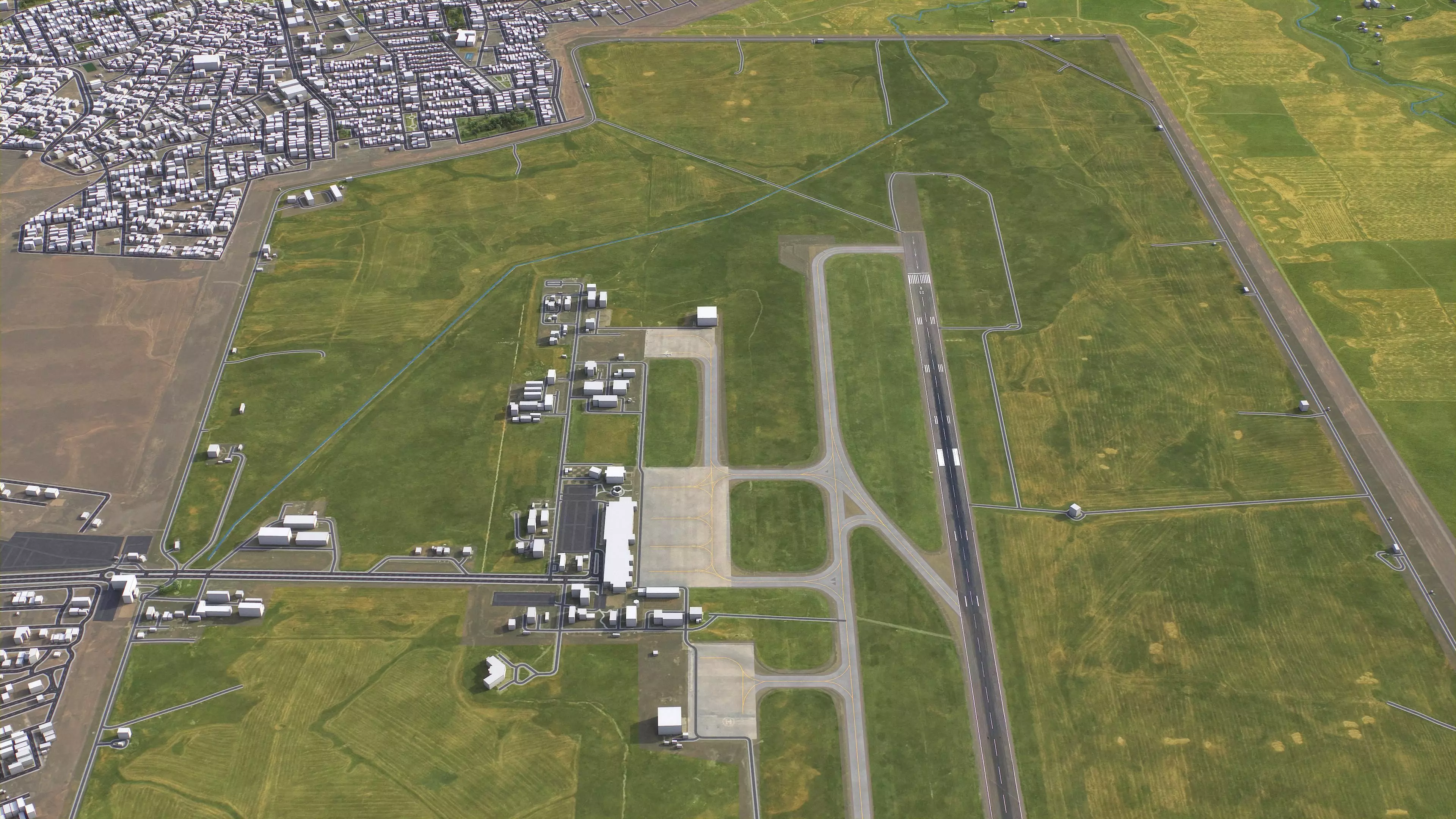 Sulaymaniyah - 3D Airport Model Low-poly 3D model_6