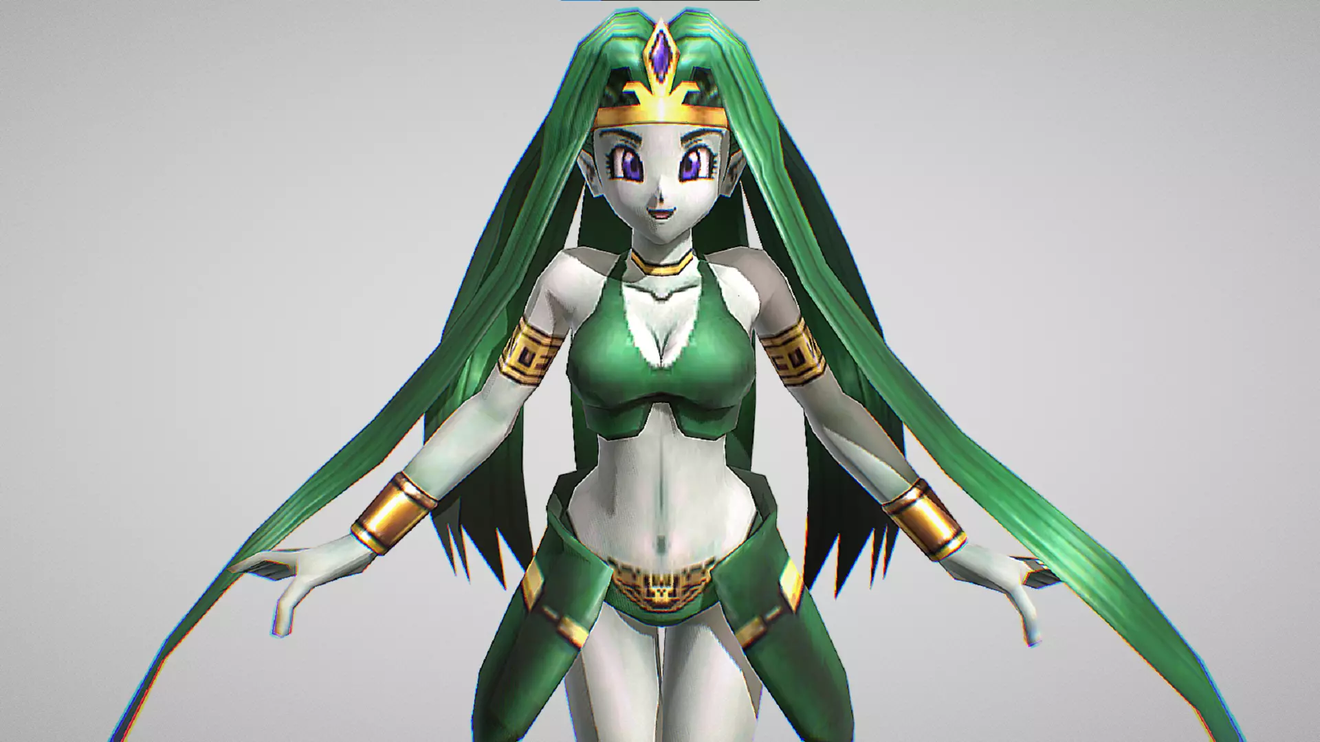 Castrussus - Dragon Quest Of The Stars - Plus Model Animations Low-poly 3D model