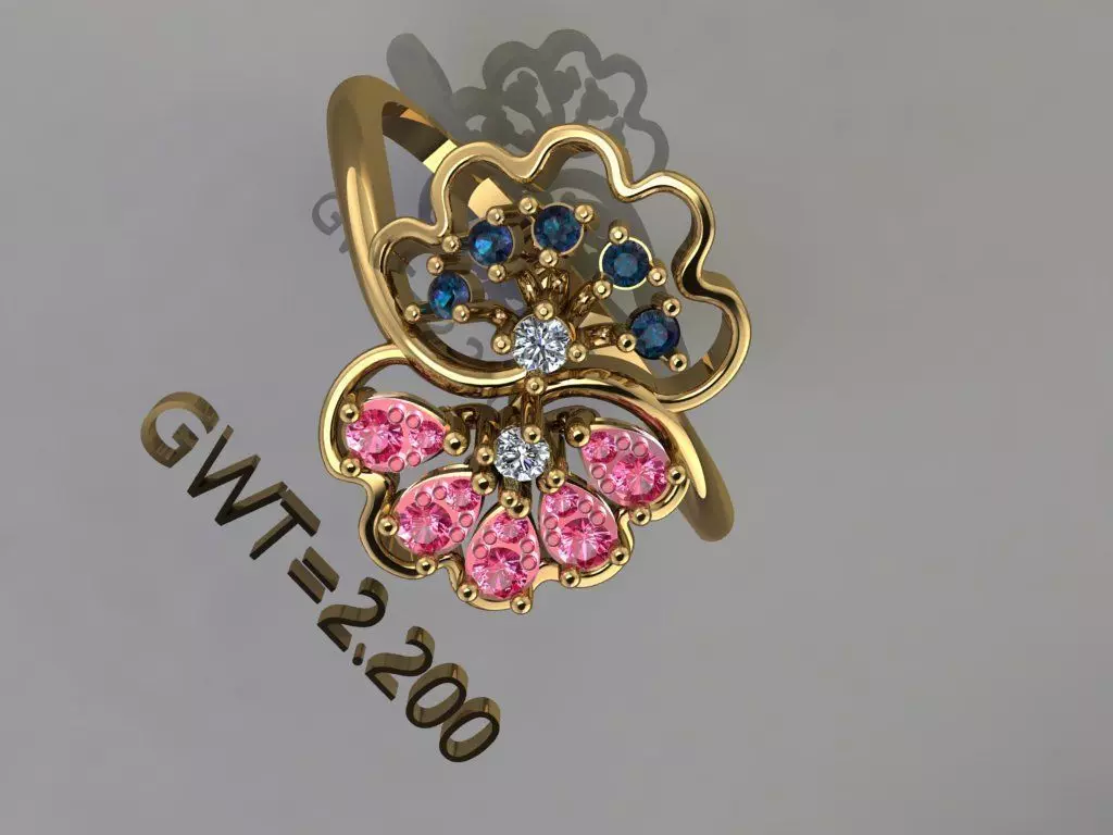 FASION  RING 3D model_3