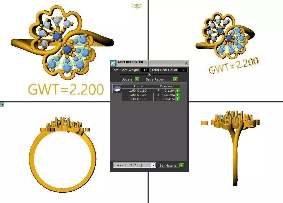 FASION  RING 3D model_1