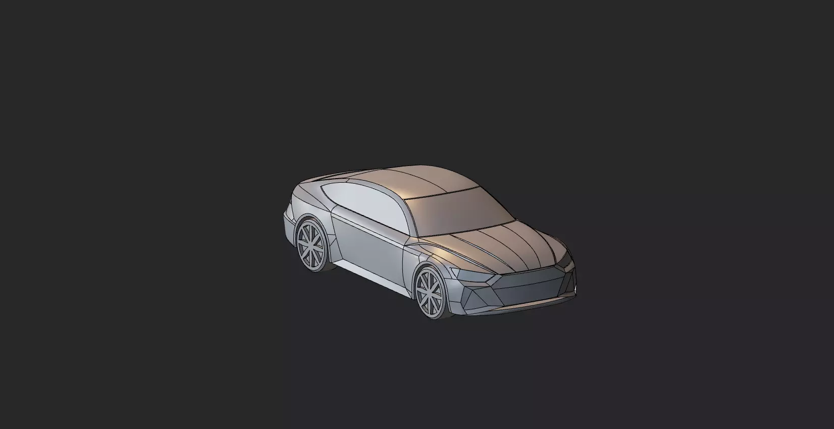 Ausi RS7 3D print model