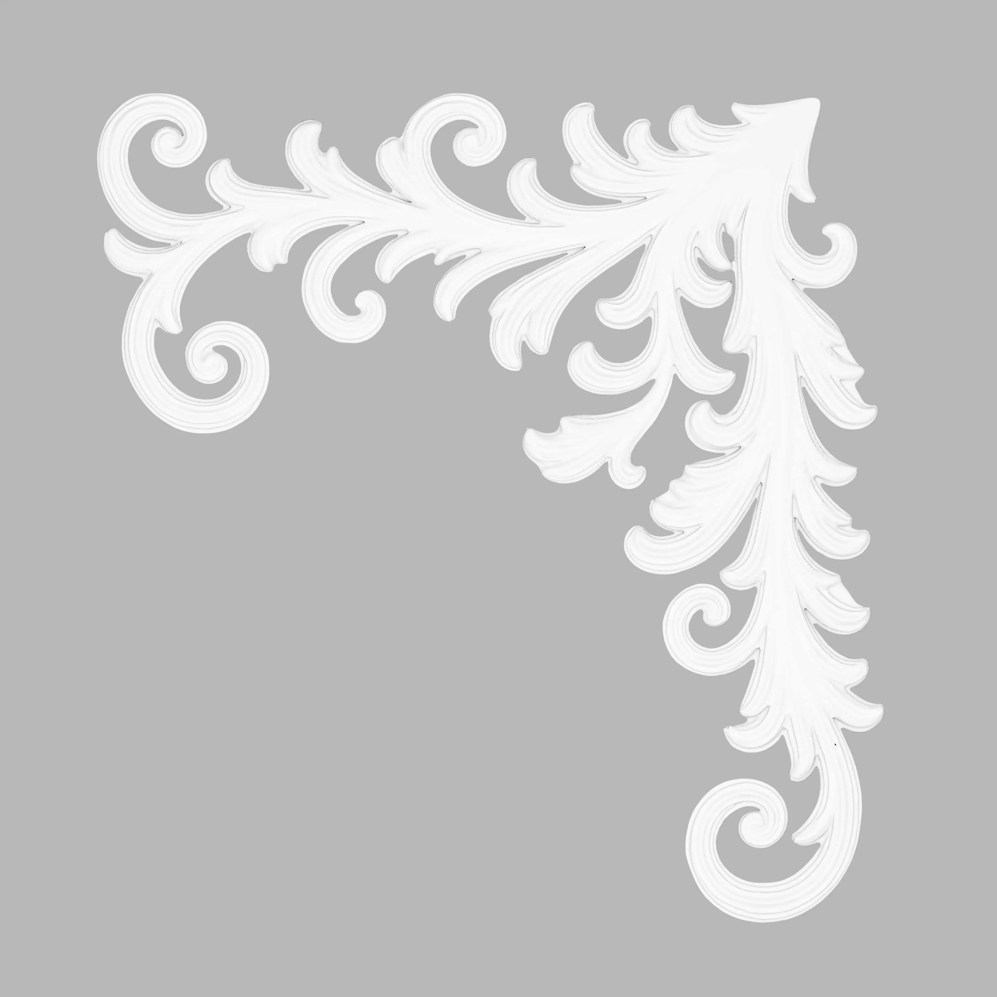 Classical Coner Molding S25-23AA 3D model