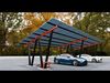 Solar Carport-4 Car Carport-3x12 Panels-Type-8 3D model_2