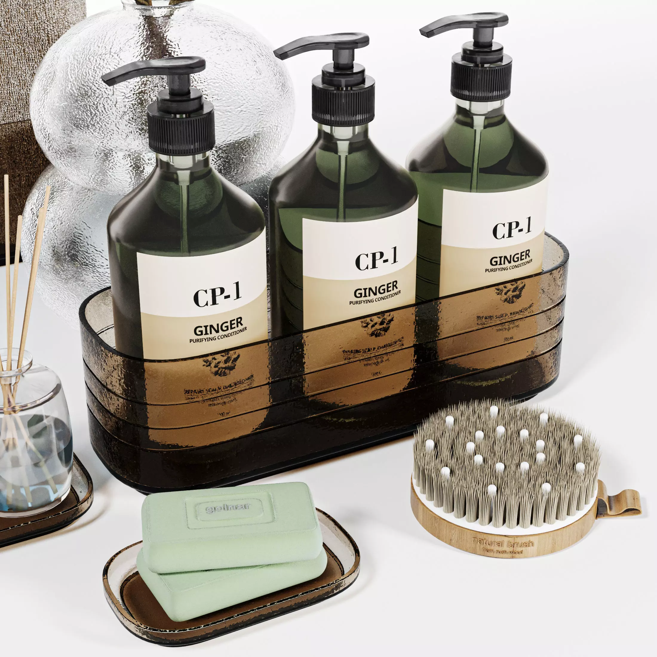 bath accessories 01  3D model_2