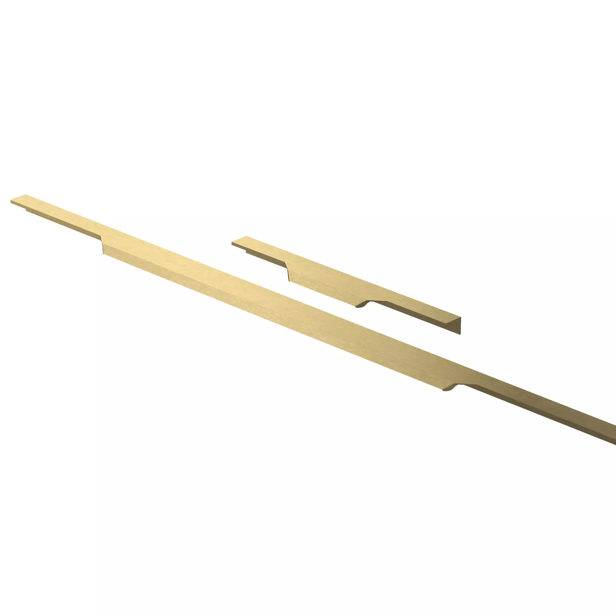 ALEYNA Long Invisible Cabinet Edge Pull Handle 3D model_4