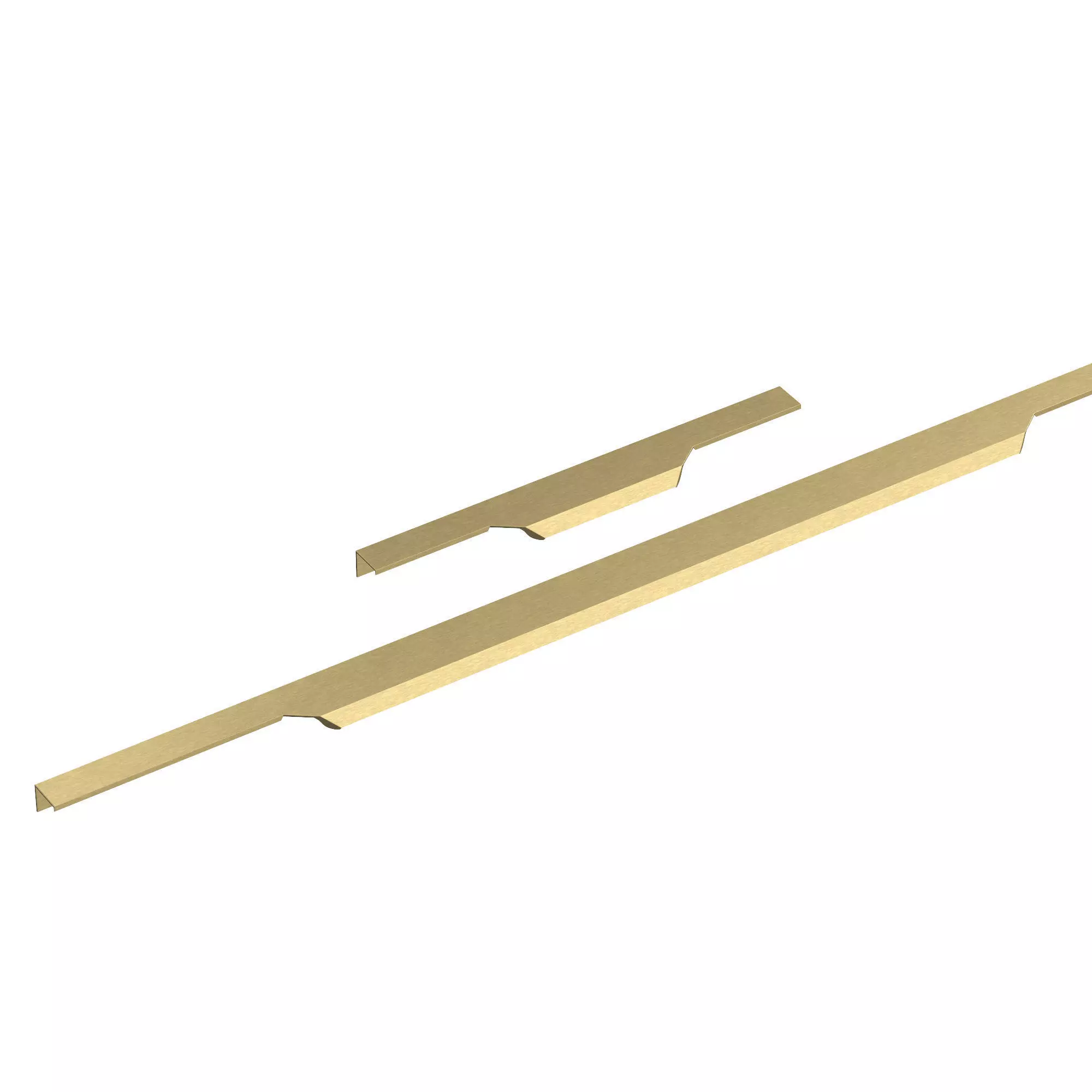 ALEYNA Long Invisible Cabinet Edge Pull Handle 3D model_3
