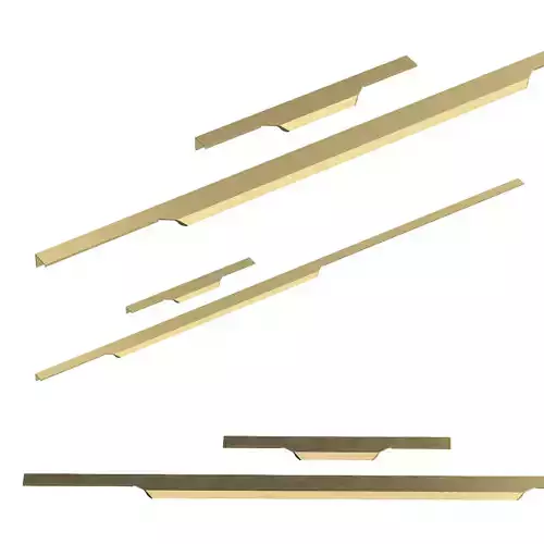 ALEYNA Long Invisible Cabinet Edge Pull Handle