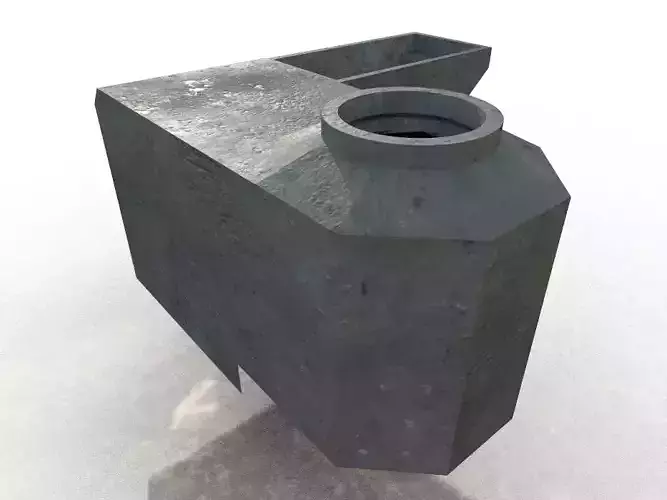 German WW2 machinegun bunker