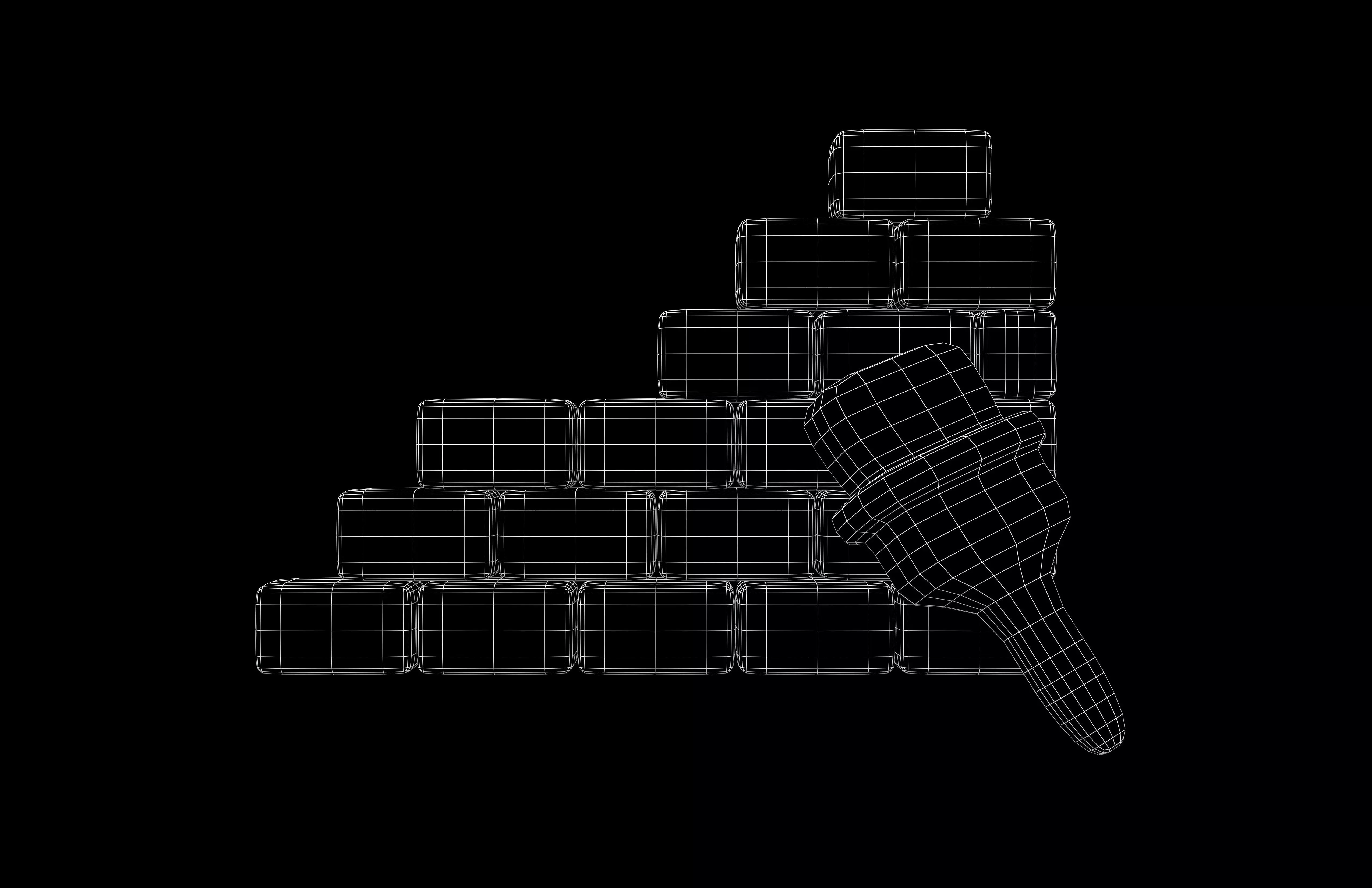 Paint Wall Icon v1 002 Low-poly 3D model_5