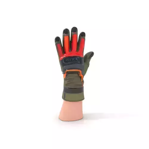 Tactical Glove Model Pack with Multicolored Panels