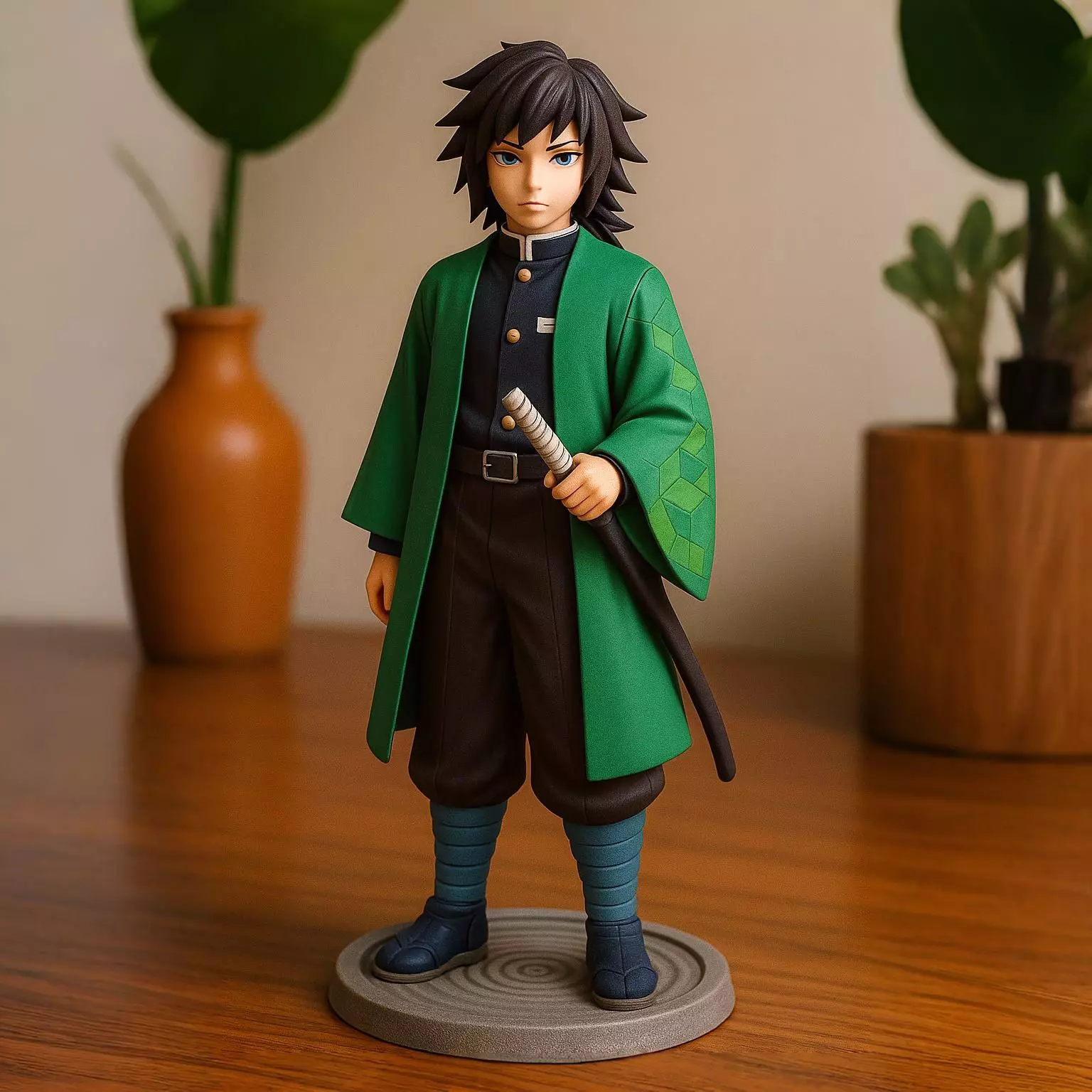 Giyu Tomioka Demon Slayer Standing 3D Print Model 3D print model_1