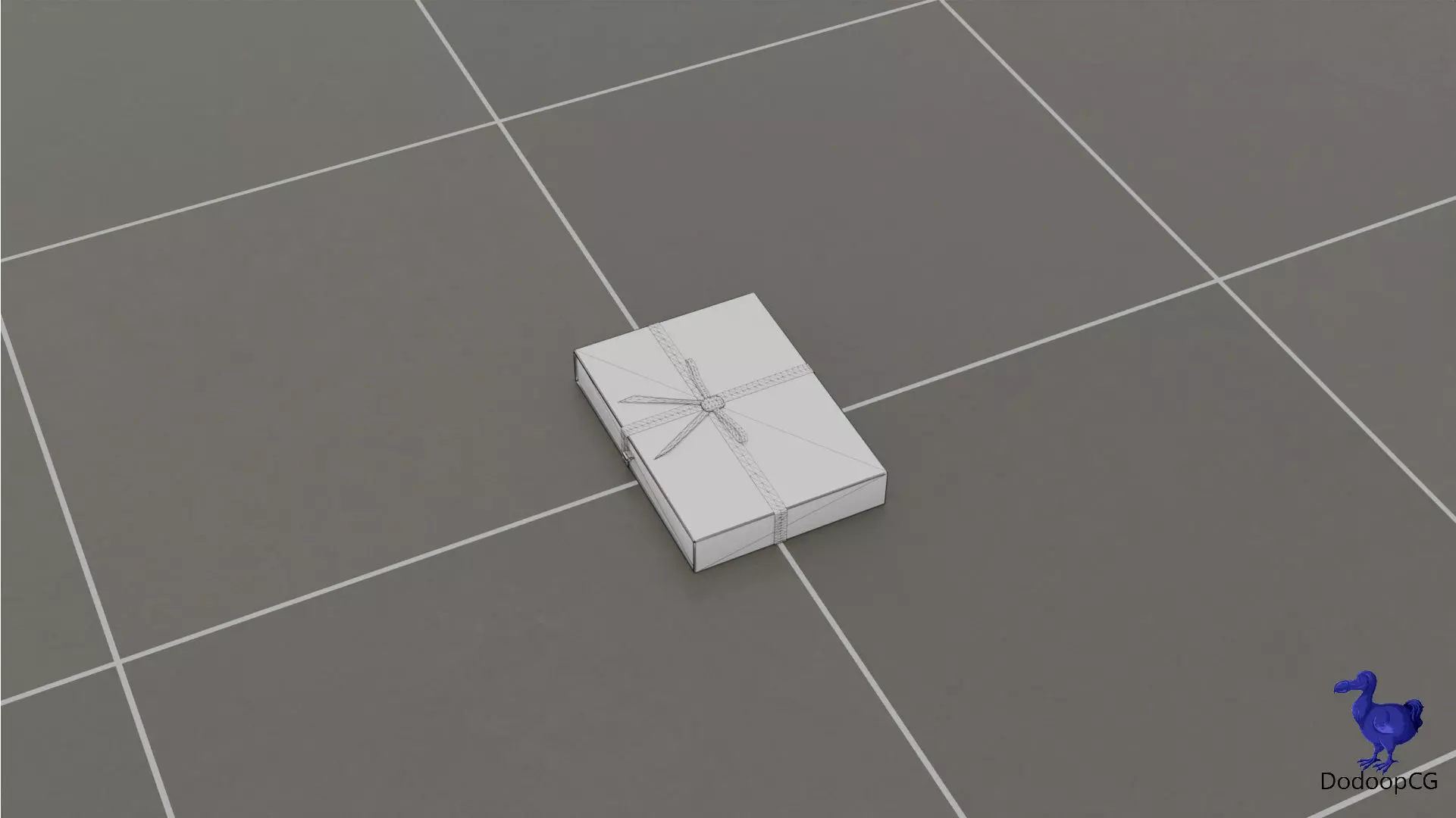 Louis Vuitton Shopping Bag - Luxury 3D Packaging Model Low-poly 3D model_21