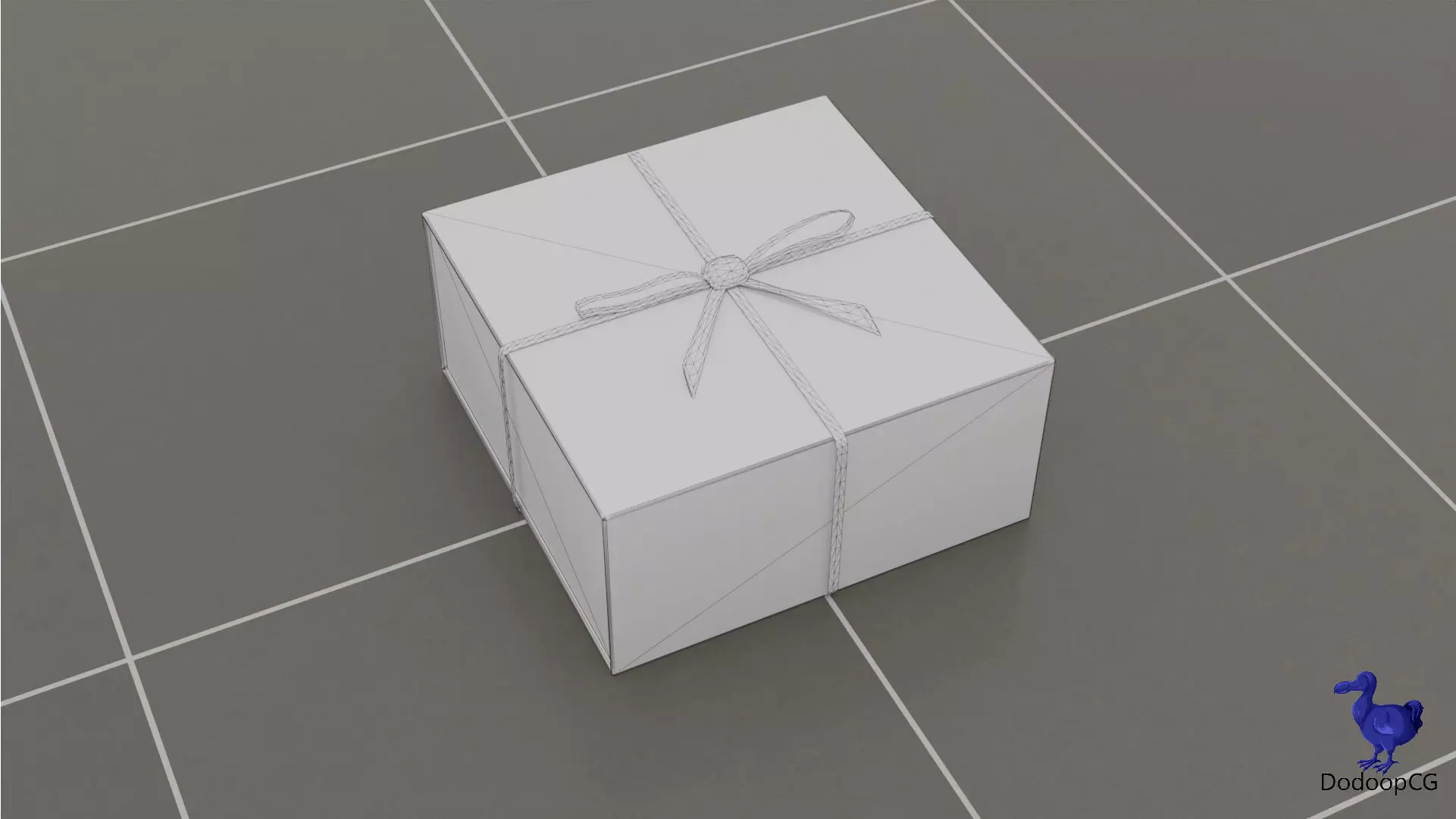 Louis Vuitton Shopping Bag - Luxury 3D Packaging Model Low-poly 3D model_28