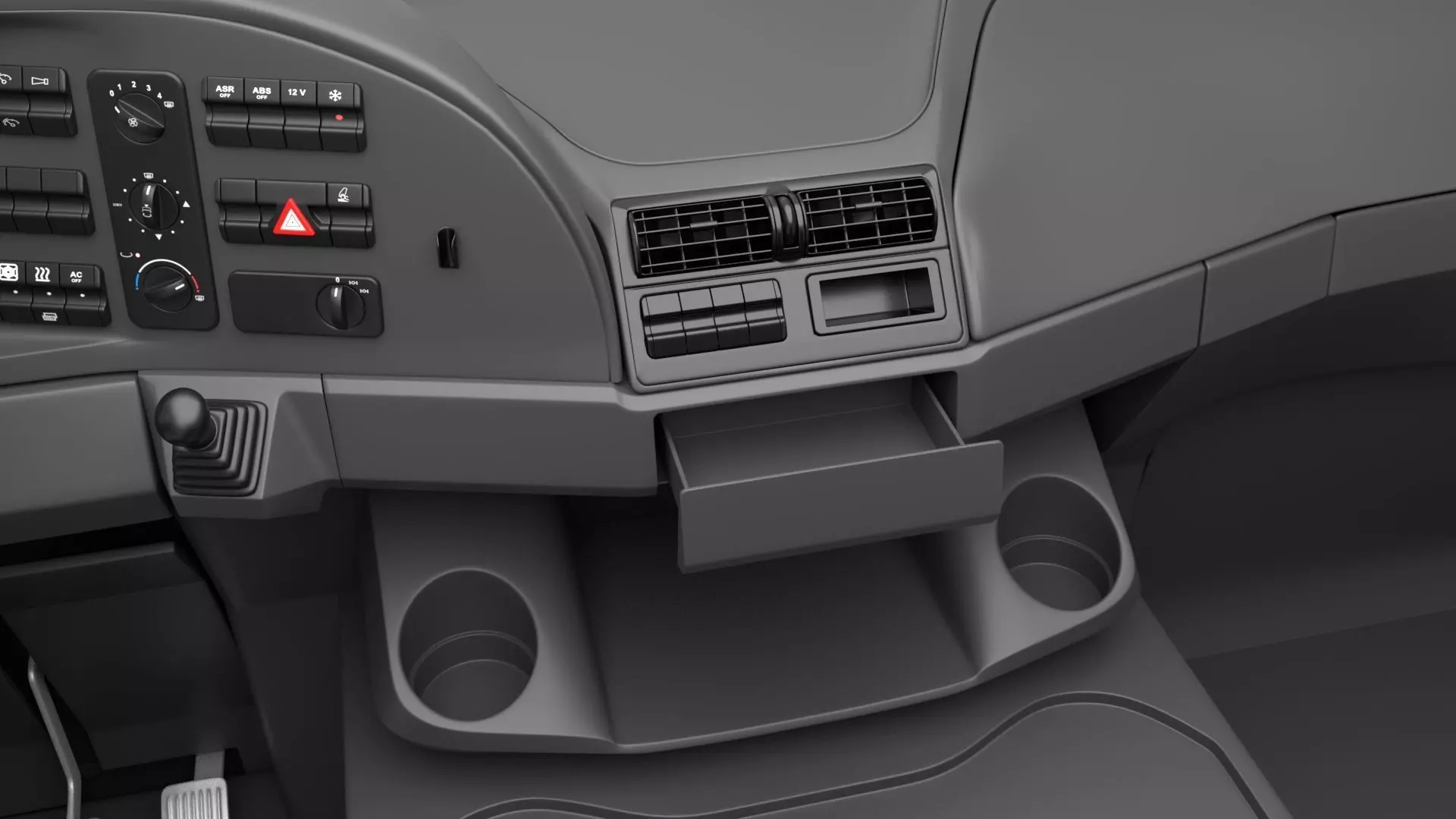 Mercedes Actros 3241-K 8x4 Meiller 3D model_12