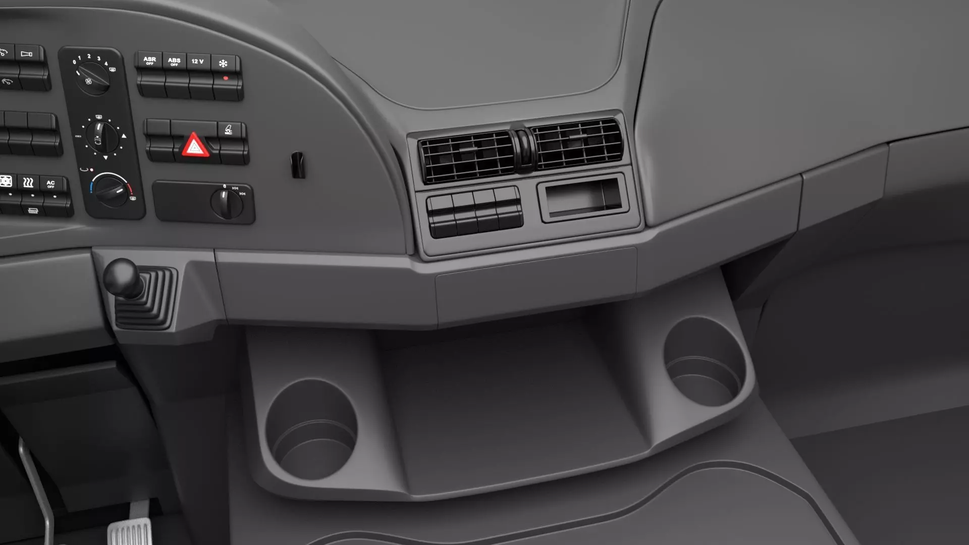 Mercedes Actros 3241-K 8x4 Meiller 3D model_11