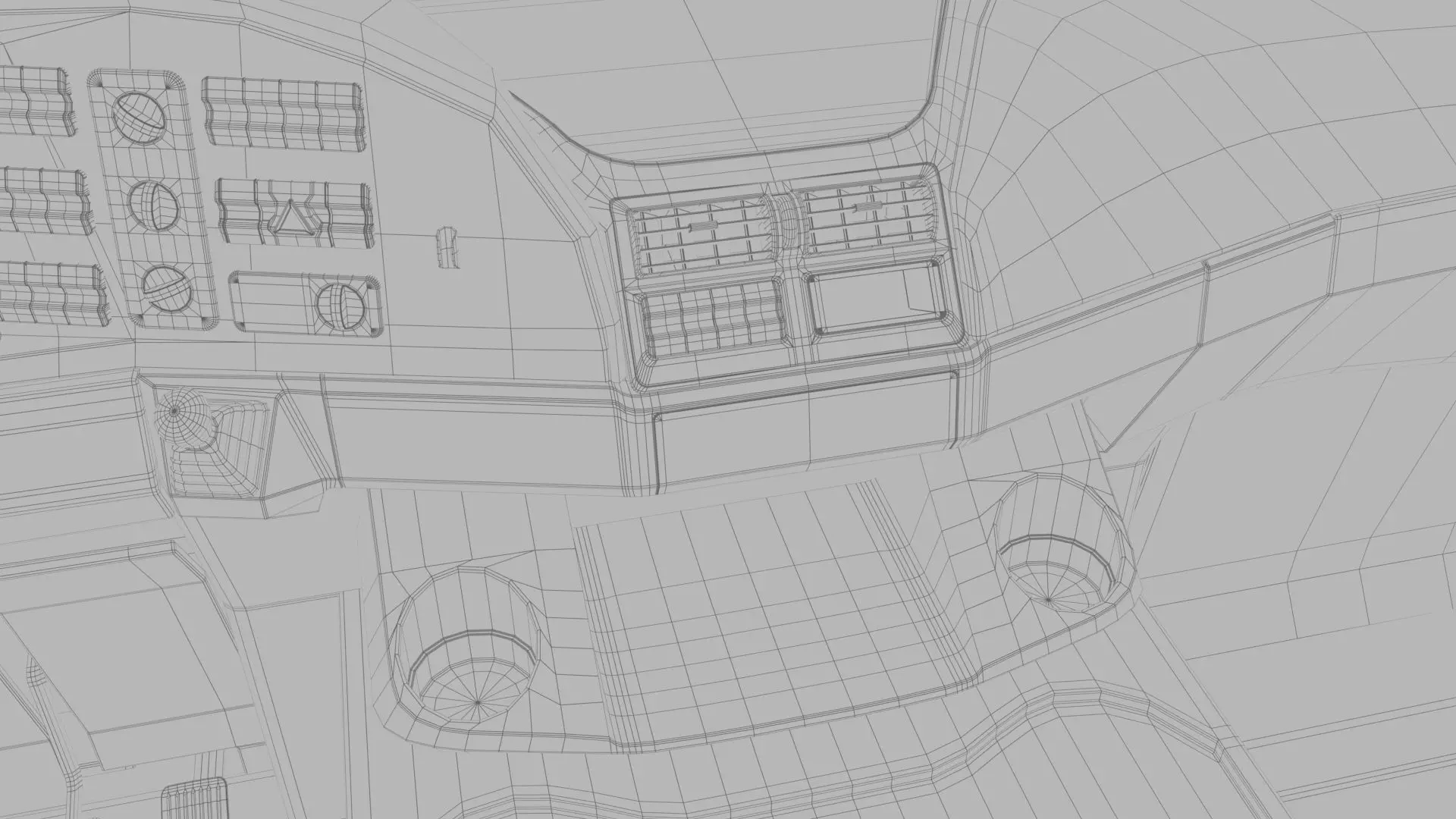 Mercedes Actros 3241-K 8x4 Meiller 3D model_41