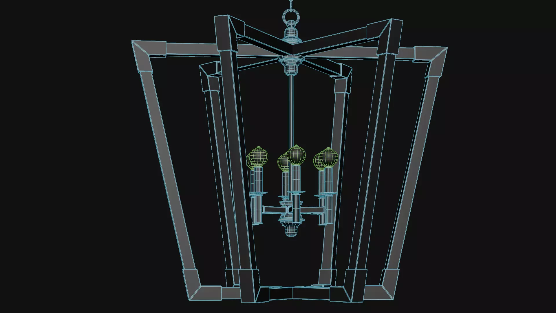 Bastian Large Lantern Low-poly 3D model_15