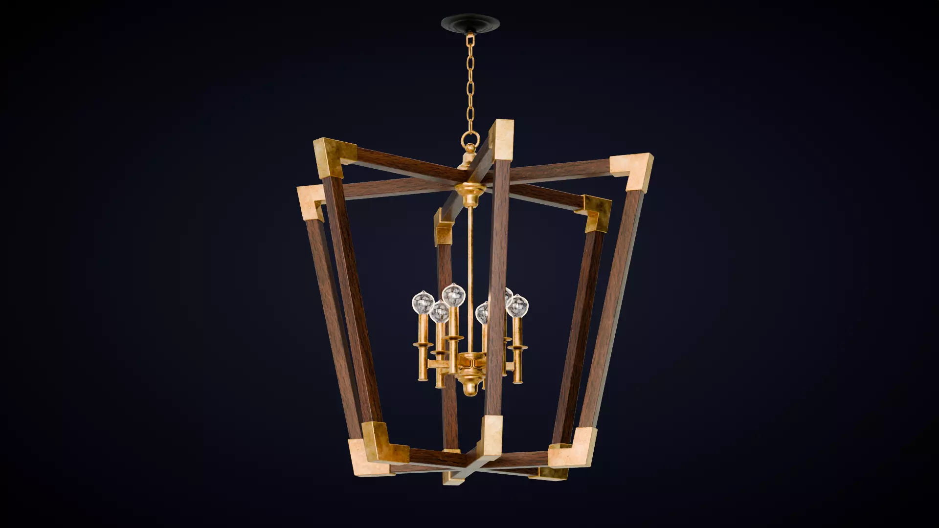 Bastian Large Lantern Low-poly 3D model_3