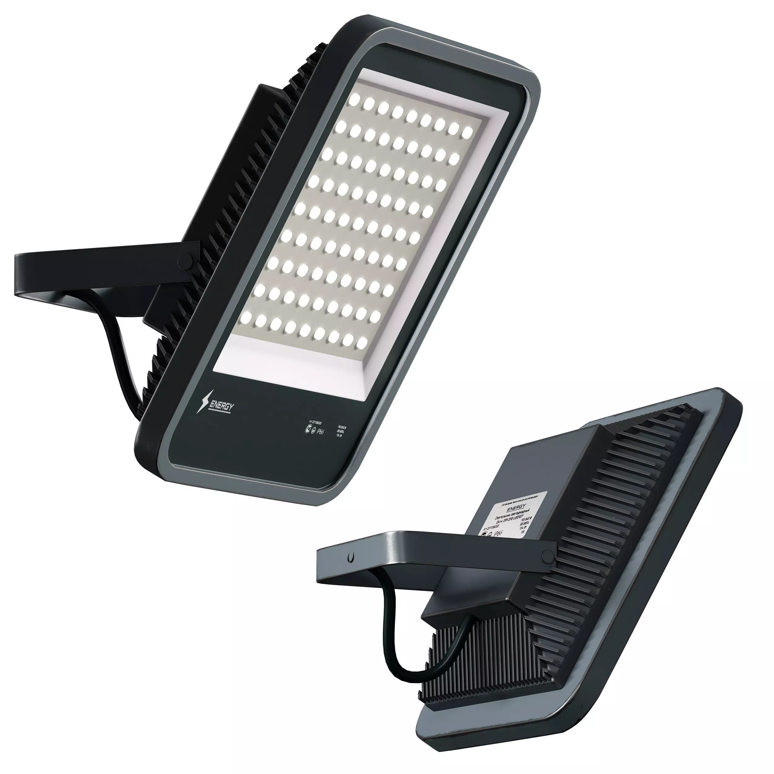 LED Light Street Technical Industrial 3D model_0