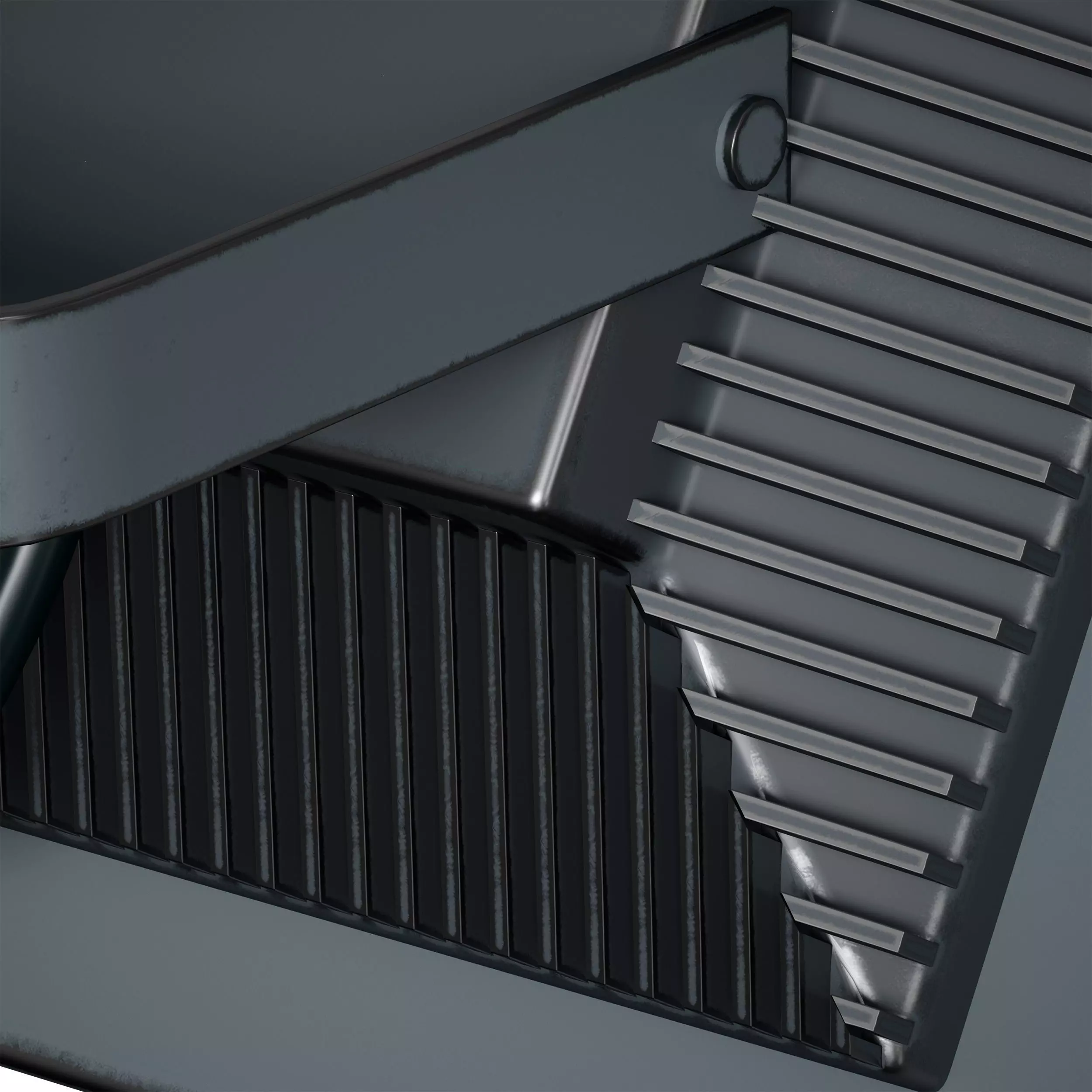 LED Light Street Technical Industrial 3D model_20