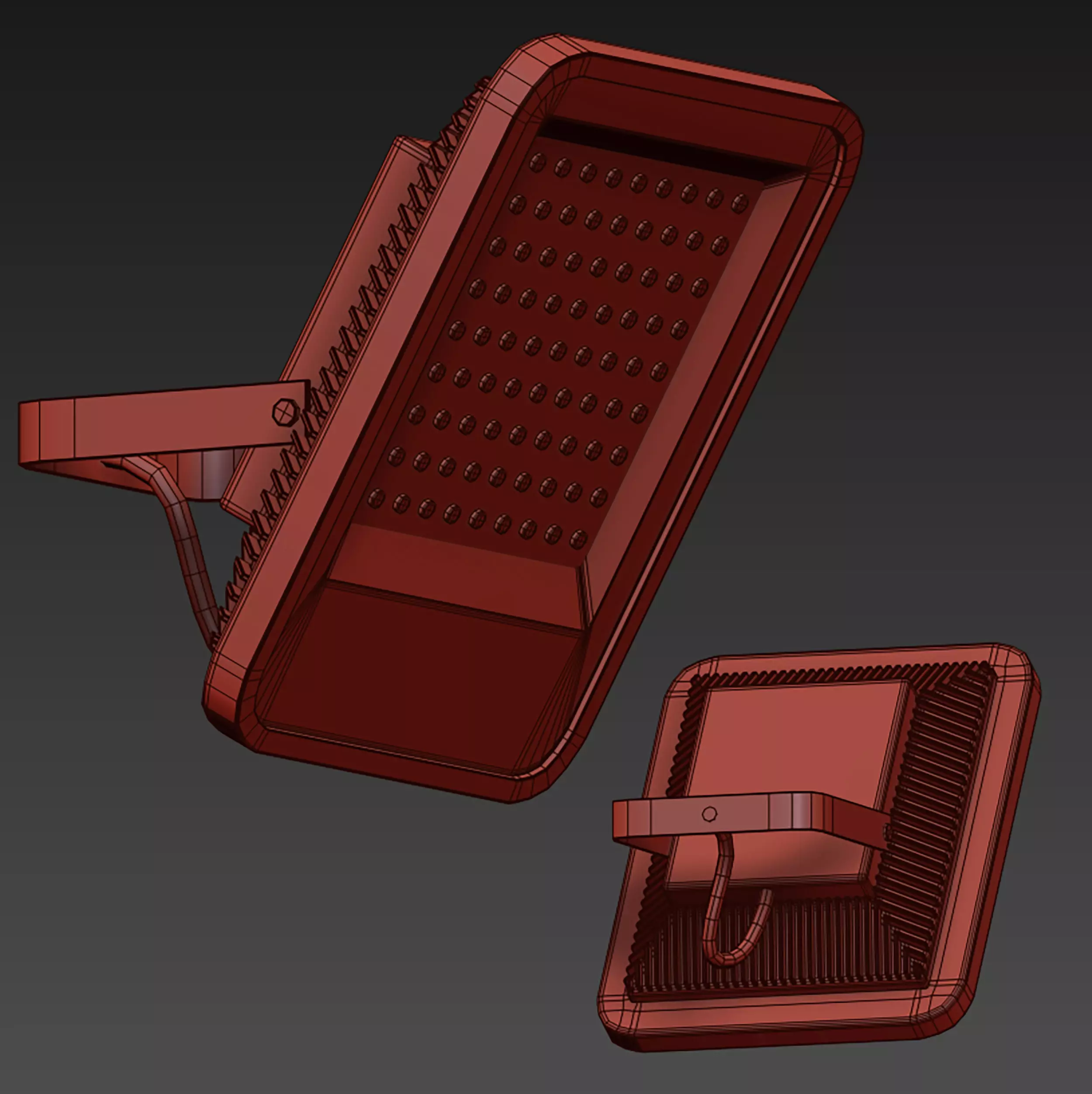 LED Light Street Technical Industrial 3D model_29