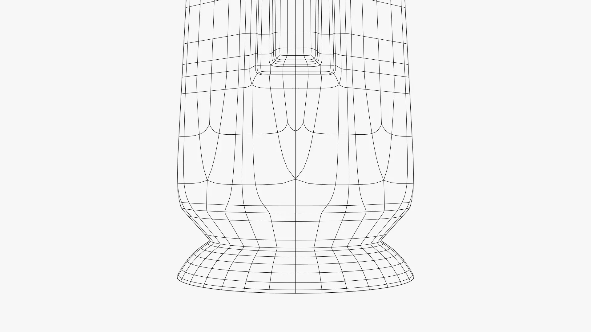 Ancient Temple Pillar - Stone Architectural Column 3D model_4