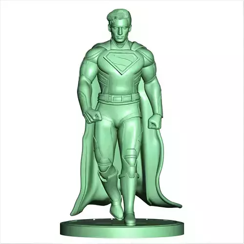 superman 2025 David Corenswet 3D print model