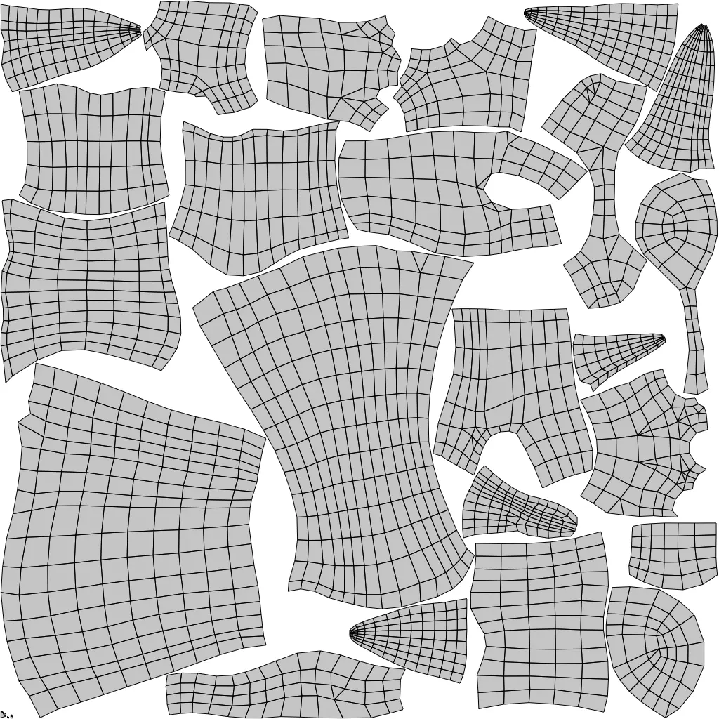 Rake monster rigged Low-poly 3D model_9