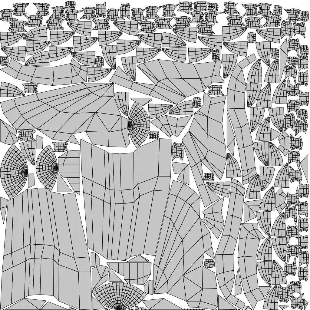 Rake monster rigged Low-poly 3D model_10