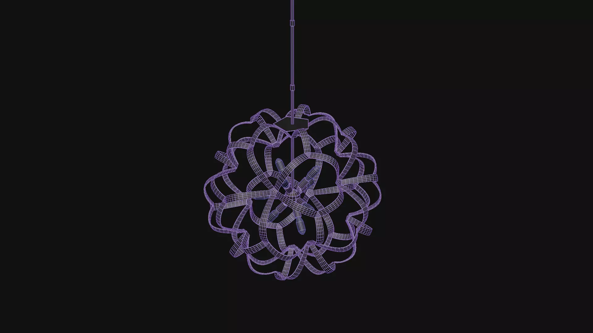 Sappho Orb Chandelier 3D model_14