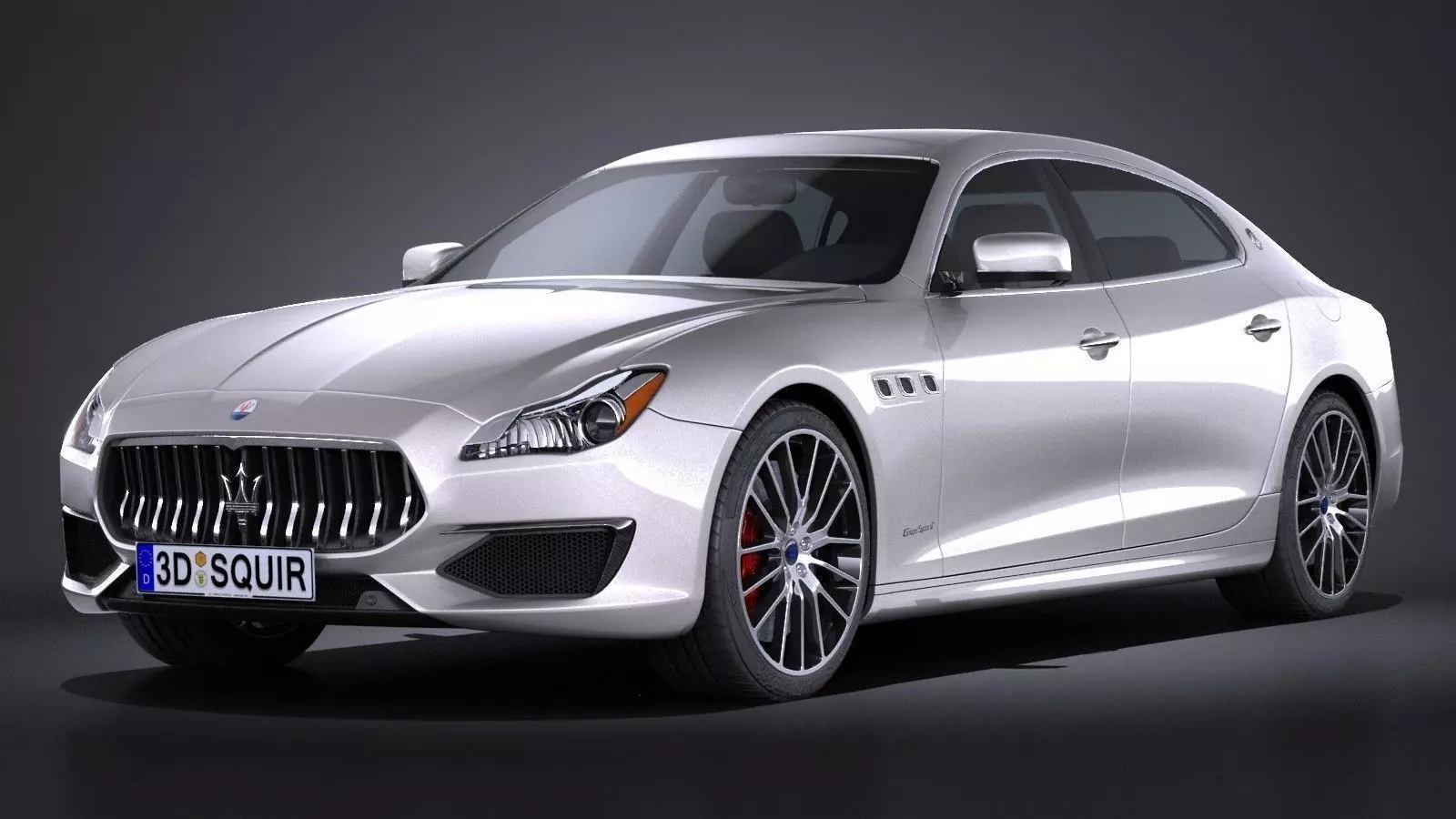 Maserati Quattroporte 2017 3D model