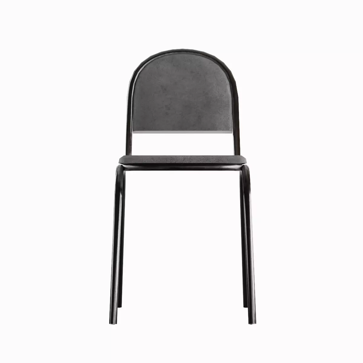 Office Chair Set Low-poly 3D model_14