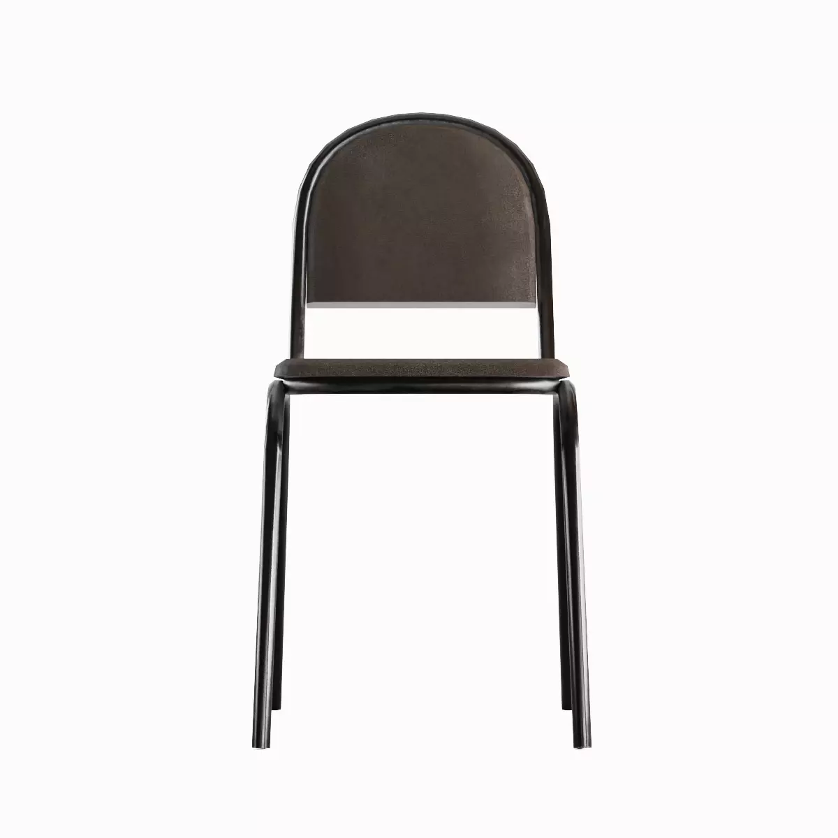 Office Chair Set Low-poly 3D model_1