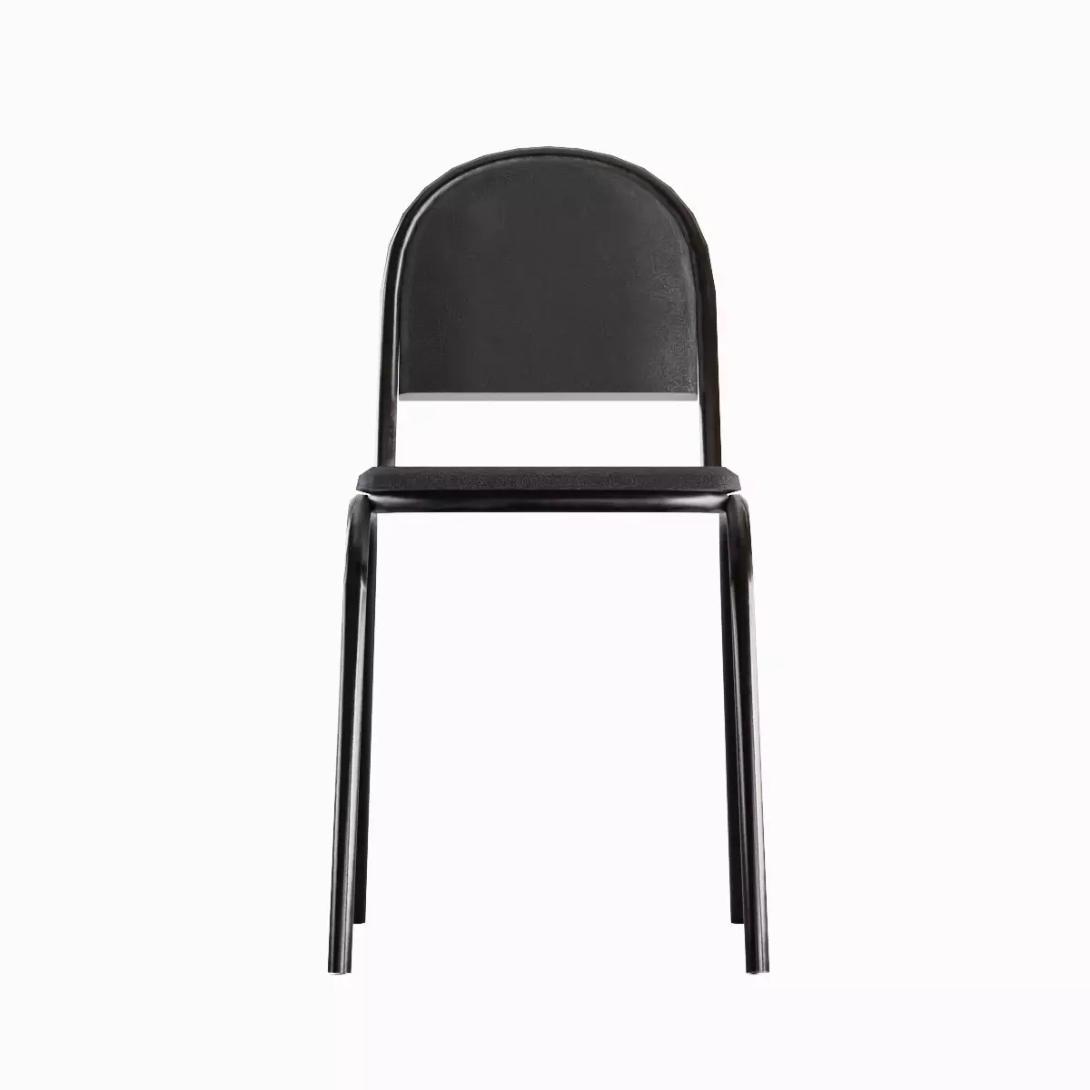 Office Chair Set Low-poly 3D model_8