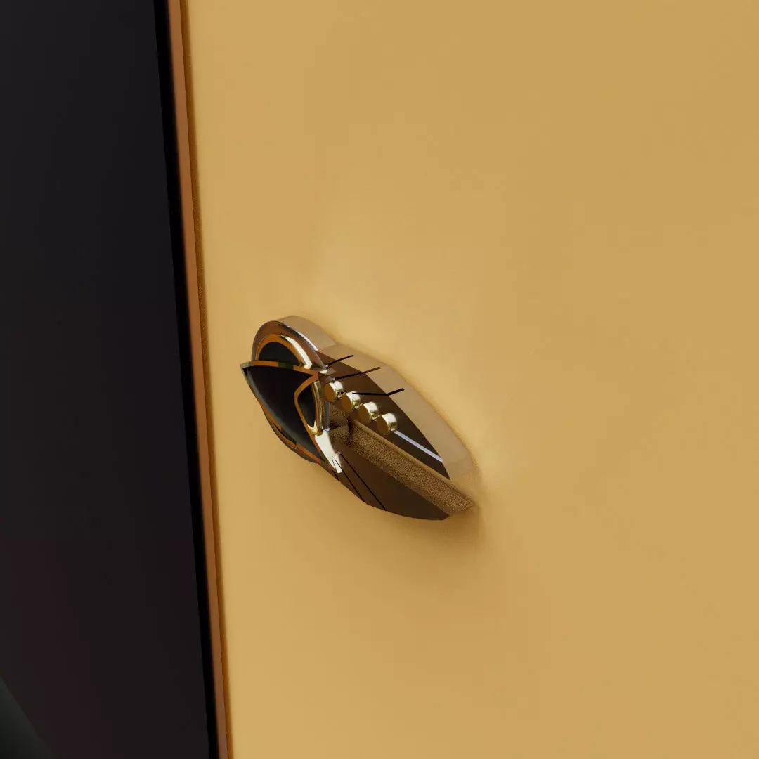 Star Trek Academy officer combadge  3D print model_4