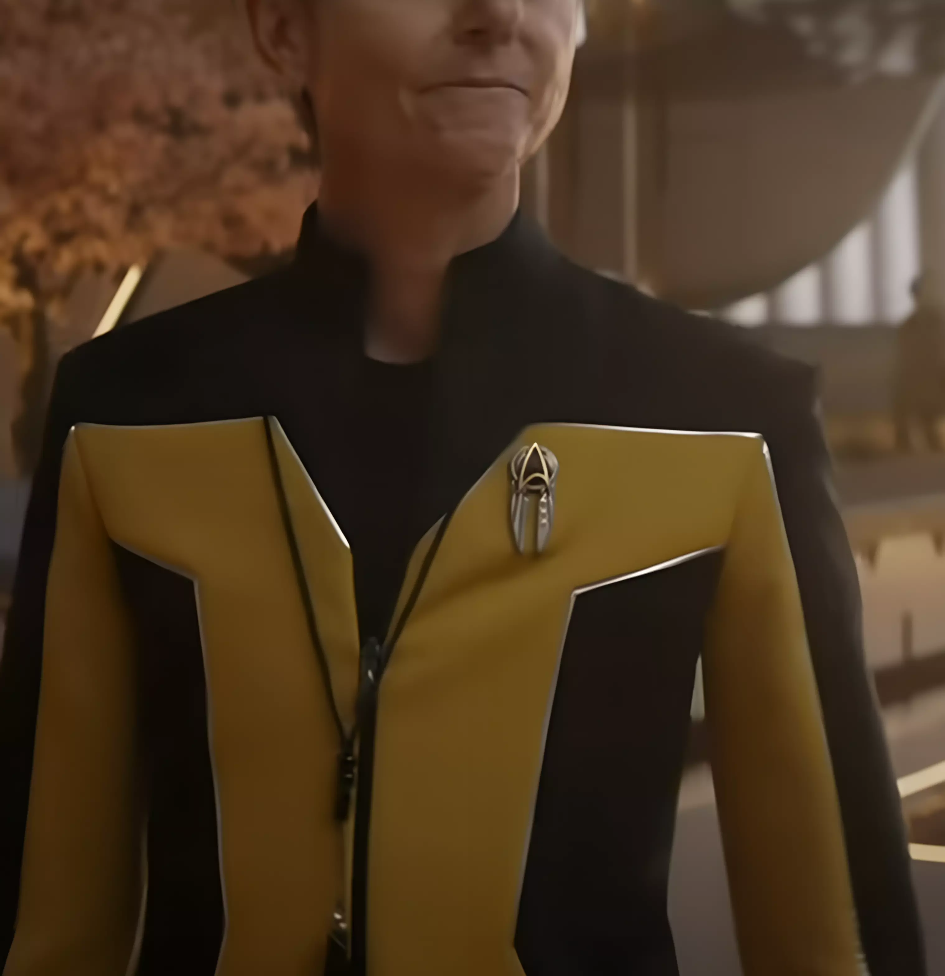 Star Trek Academy officer combadge  3D print model_8