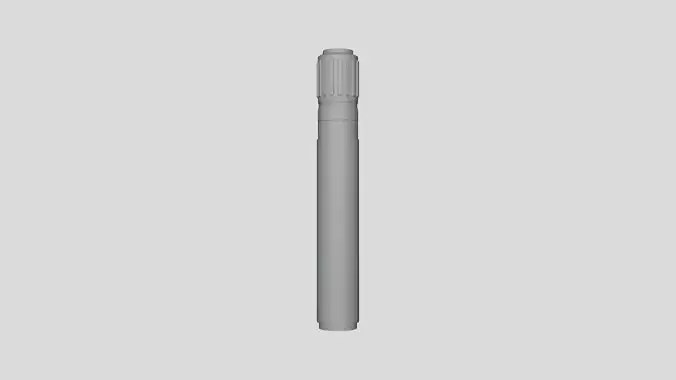 Marker Pen - Geometry Only No Textures No Materials 3D model