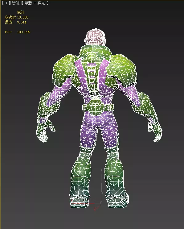  Lex Luthor Low-poly 3D model_12