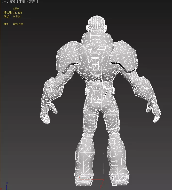  Lex Luthor Low-poly 3D model_23