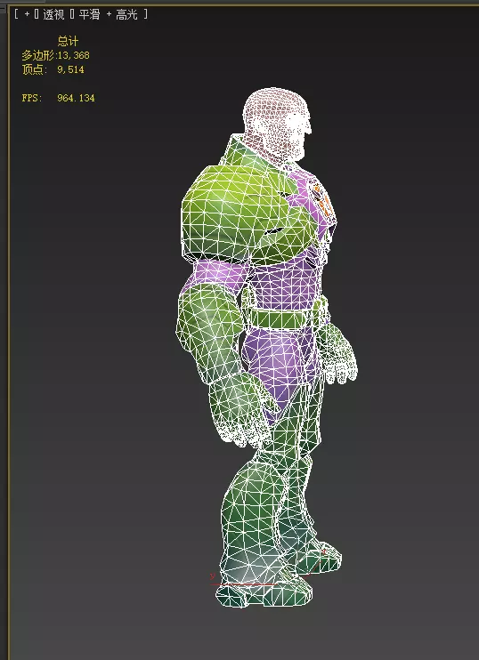  Lex Luthor Low-poly 3D model_13