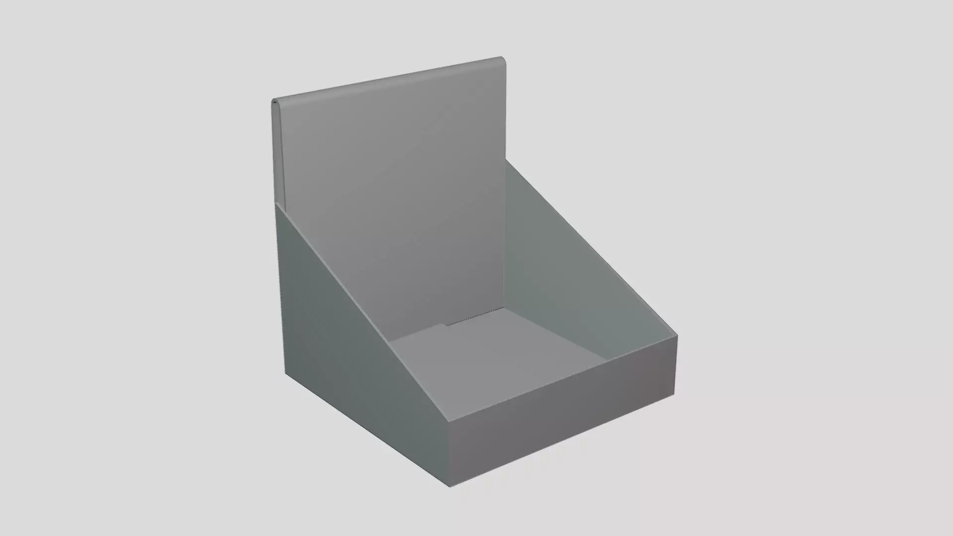 Display Box - Geometry Only No Textures No Materials 3D model_4